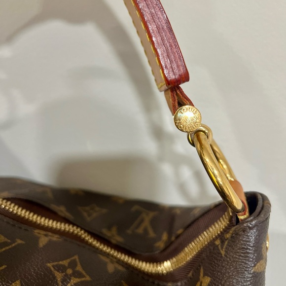 LOUIS VUITTON MONOGRAM CANVAS SULLY MM HANDBAG TJ3181 - Picture 9 of 16